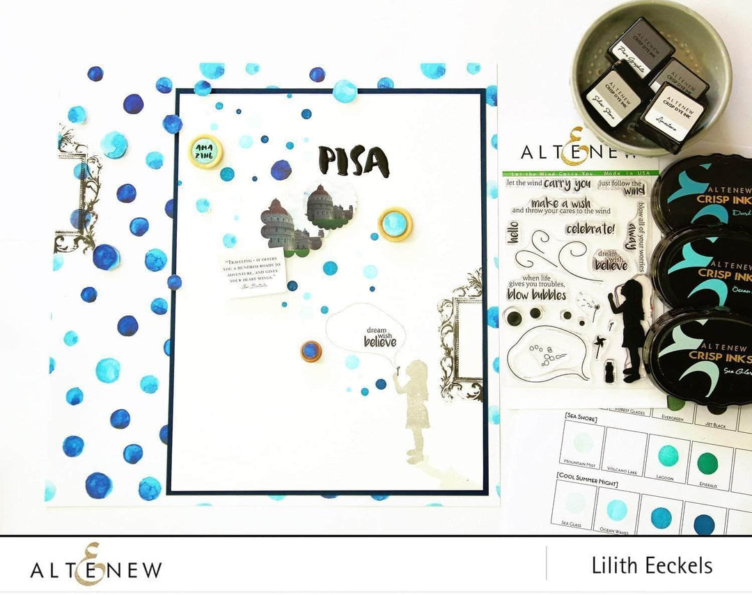 Part A-Glitz Art Craft Co.,LTD Dies Let the Wind Carry You Die Set