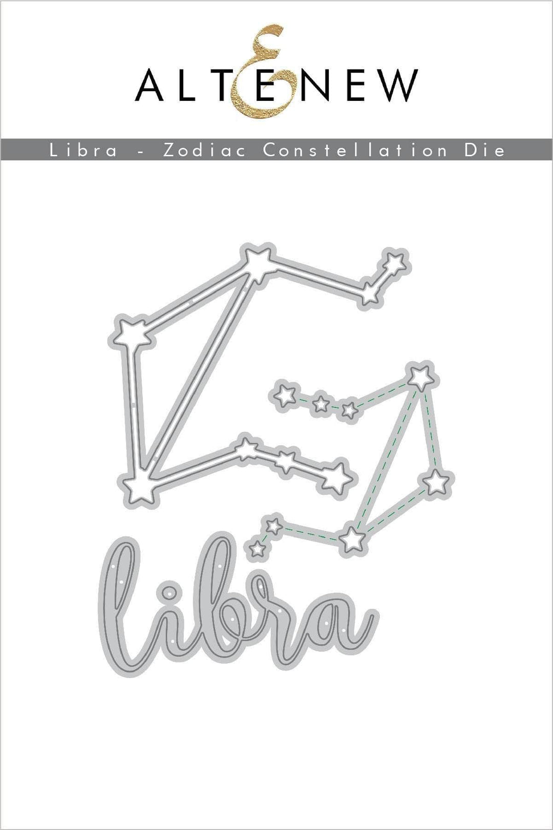 Part A-Glitz Art Craft Co.,LTD Dies Libra - Zodiac Constellation Die Set