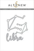 Part A-Glitz Art Craft Co.,LTD Dies Libra - Zodiac Constellation Die Set