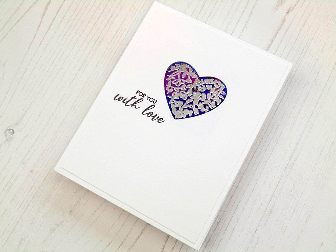 Part A-Glitz Art Craft Co.,LTD Dies Magnolia Heart Die Set