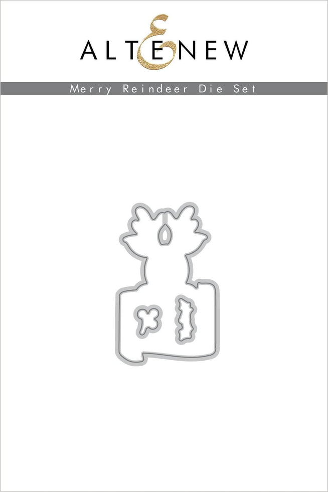 Part A-Glitz Art Craft Co.,LTD Dies Z - Merry Reindeer Die Set