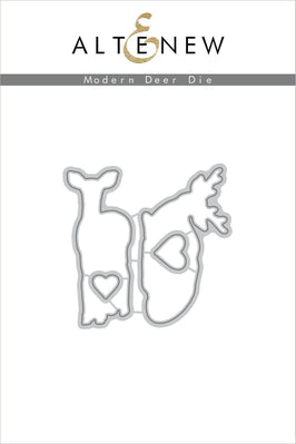 Part A-Glitz Art Craft Co.,LTD Dies Modern Deer Die Set