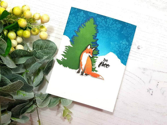 Altenew Dies Modern Fox Die Set