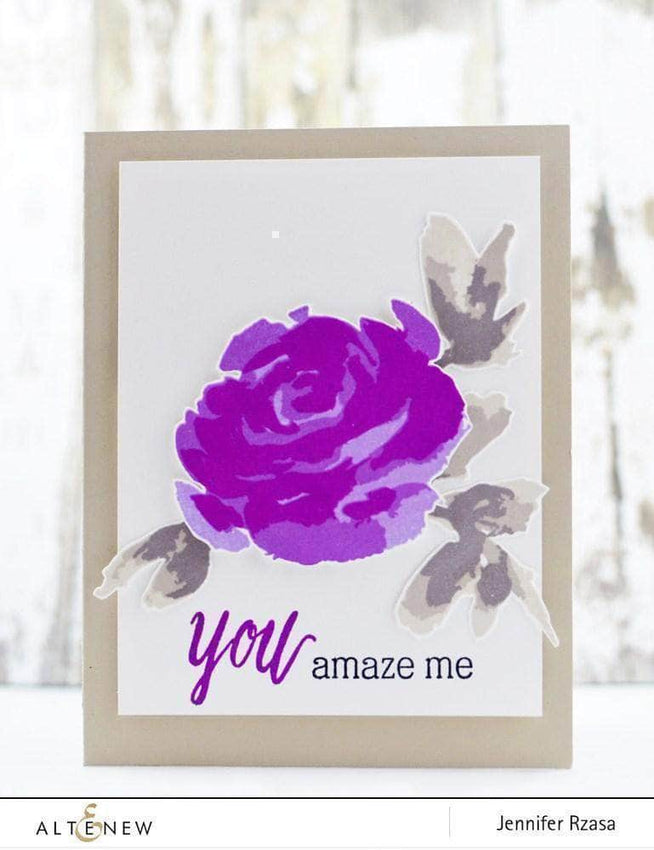 Part A-Glitz Art Craft Co.,LTD Dies Z - Painted Rose Die Set