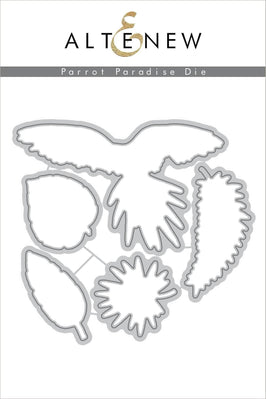 Part A-Glitz Art Craft Co.,LTD Dies Parrot Paradise Die Set