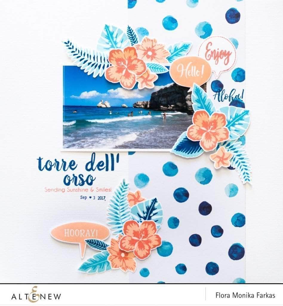 Part A-Glitz Art Craft Co.,LTD Dies Parrot Paradise Die Set