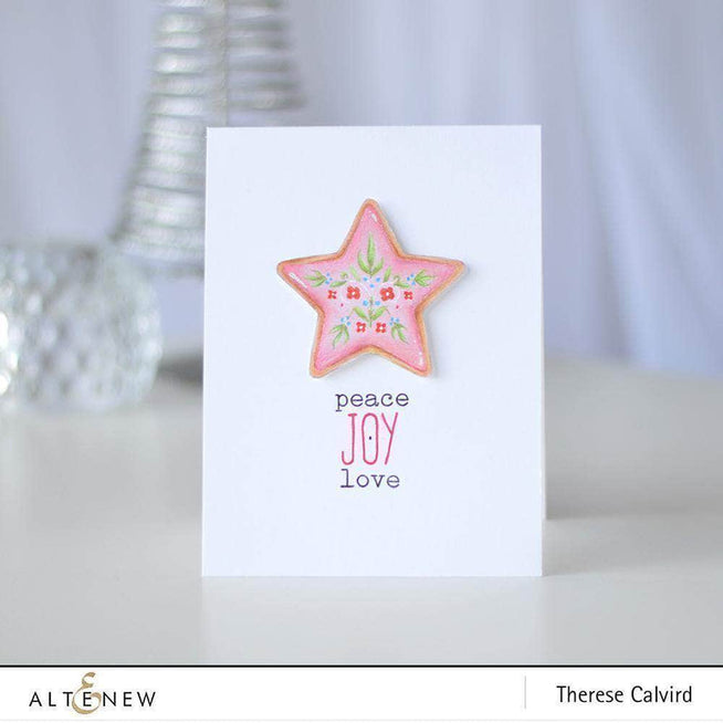 Part A-Glitz Art Craft Co.,LTD Dies Z - Peace Love Joy Die Set