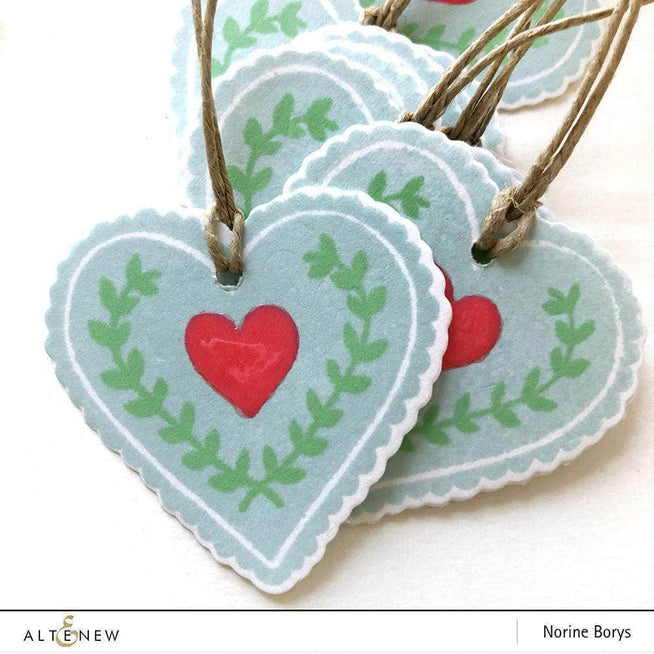 Part A-Glitz Art Craft Co.,LTD Dies Z - Peace Love Joy Die Set