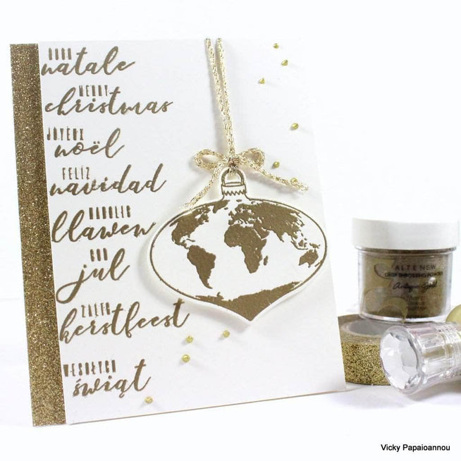 Part A-Glitz Art Craft Co.,LTD Dies Peace on Earth Die Set