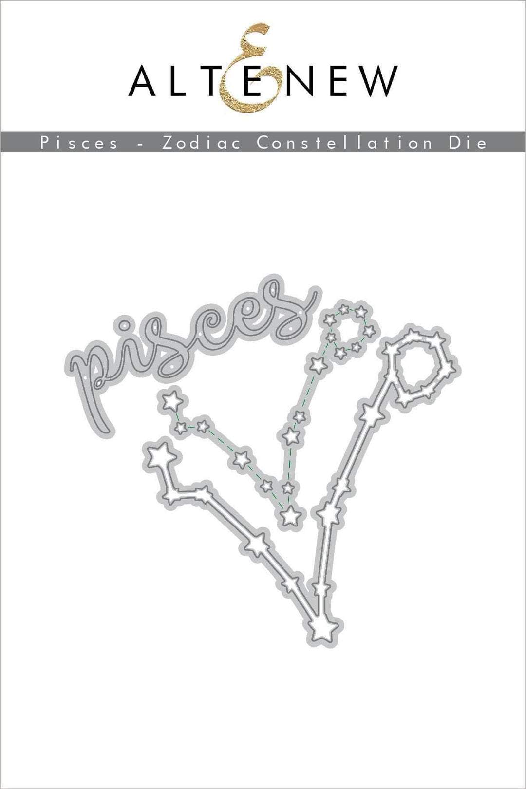 Part A-Glitz Art Craft Co.,LTD Dies Pisces - Zodiac Constellation Die Set