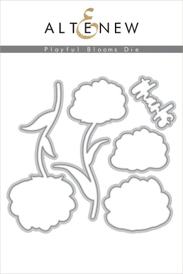 Part A-Glitz Art Craft Co.,LTD Dies Playful Blooms Die Set