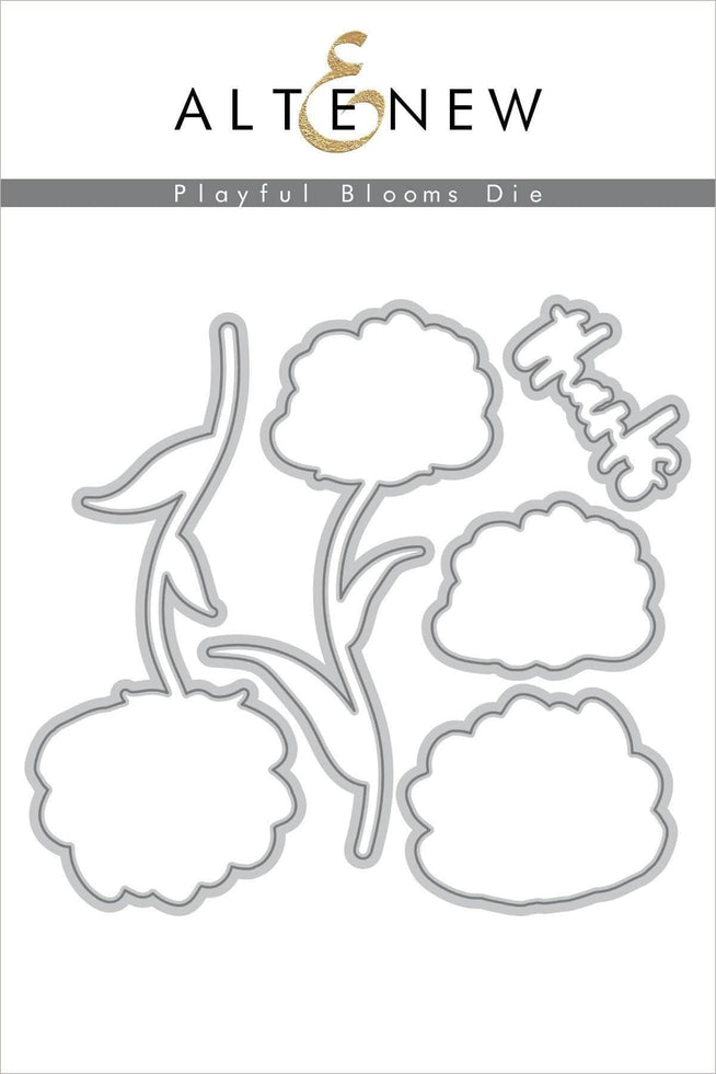 Part A-Glitz Art Craft Co.,LTD Dies Playful Blooms Die Set