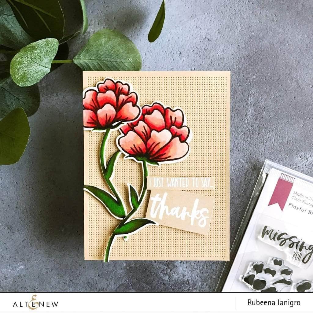 Part A-Glitz Art Craft Co.,LTD Dies Playful Blooms Die Set
