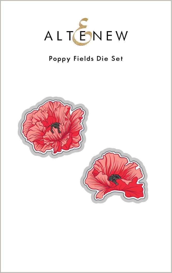 Part A-Glitz Art Craft Co.,LTD Dies Poppy Fields Die Set