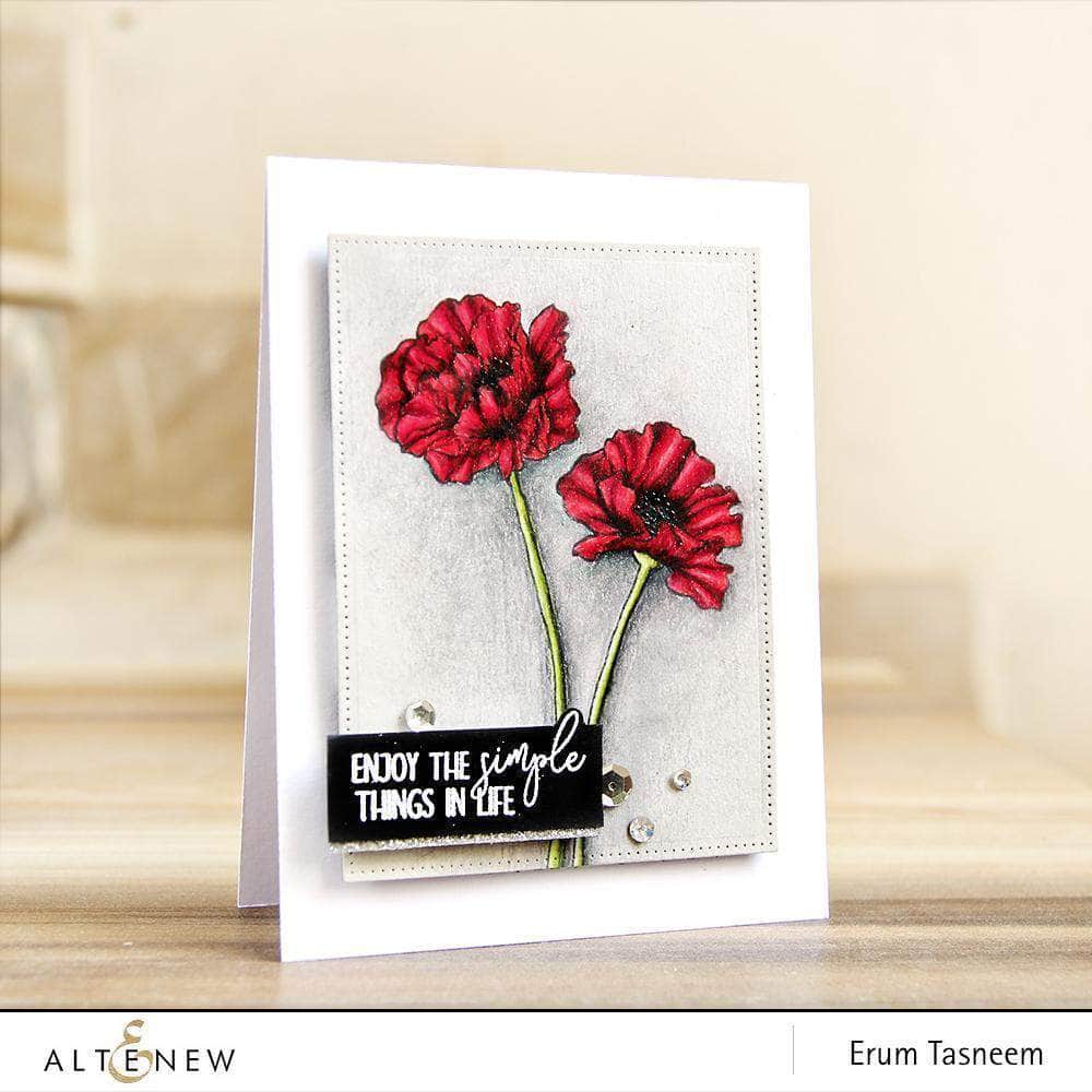Part A-Glitz Art Craft Co.,LTD Dies Poppy Fields Die Set