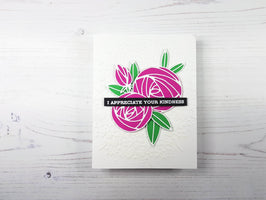 Part A-Glitz Art Craft Co.,LTD Dies Rolled Roses Die Set
