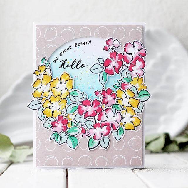 Part A-Glitz Art Craft Co.,LTD Dies Ruffled Flowers Die Set