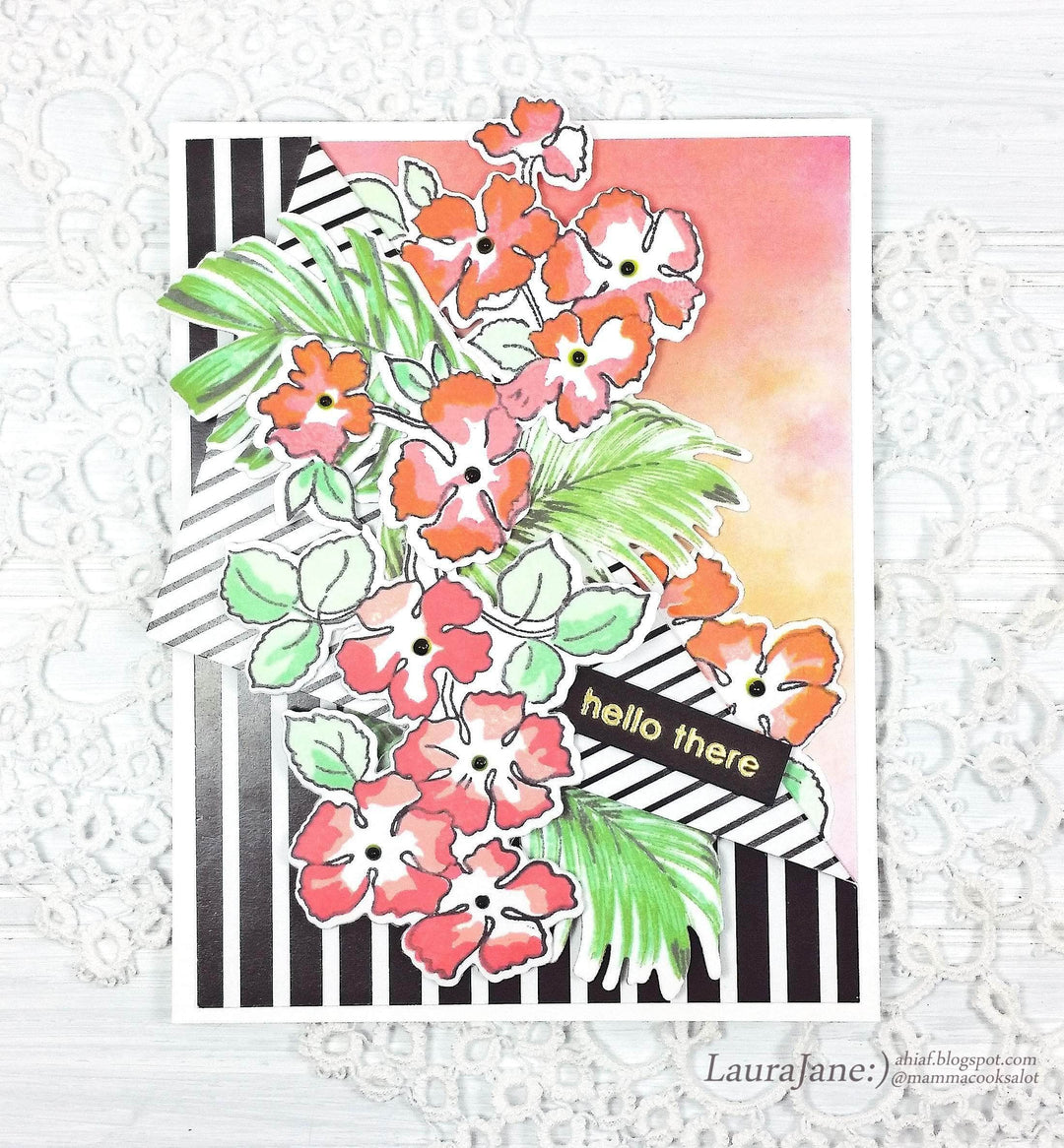 Part A-Glitz Art Craft Co.,LTD Dies Ruffled Flowers Die Set