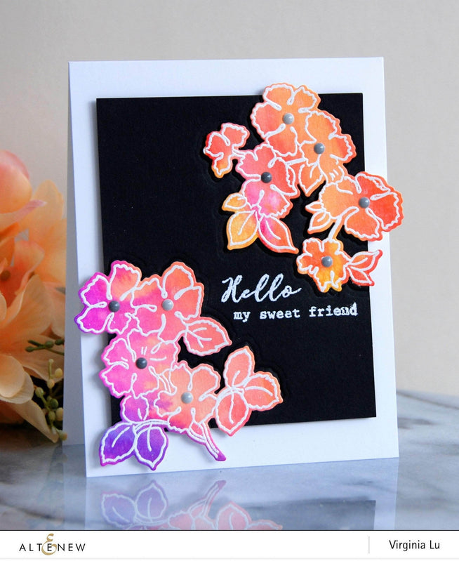 Z - Ruffled Flowers Die Set