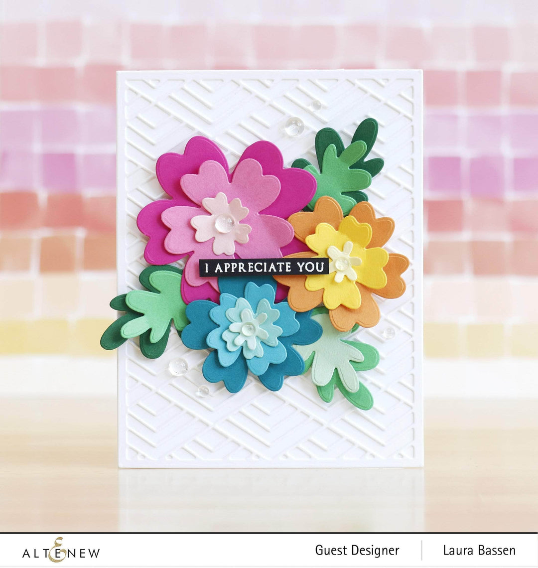 Part A-Glitz Art Craft Co.,LTD Dies Simple Nesting Flowers Layering Die Set