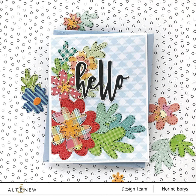 Part A-Glitz Art Craft Co.,LTD Dies Simple Nesting Flowers Layering Die Set