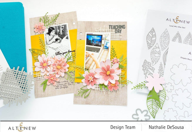 Part A-Glitz Art Craft Co.,LTD Dies Simple Nesting Flowers Layering Die Set