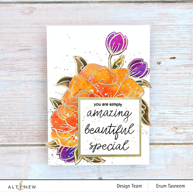 Part A-Glitz Art Craft Co.,LTD Dies Simple Roses Die Set