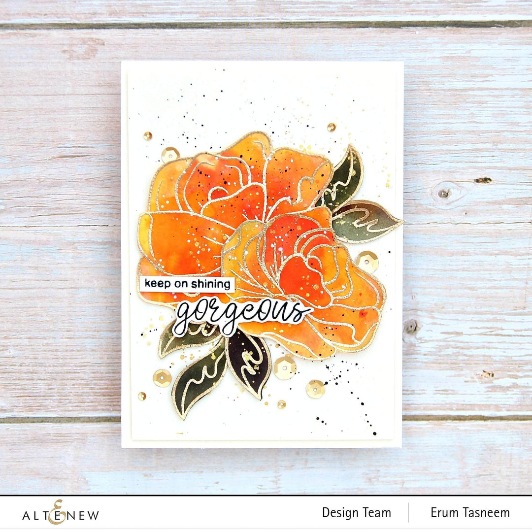 Part A-Glitz Art Craft Co.,LTD Dies Simple Roses Die Set