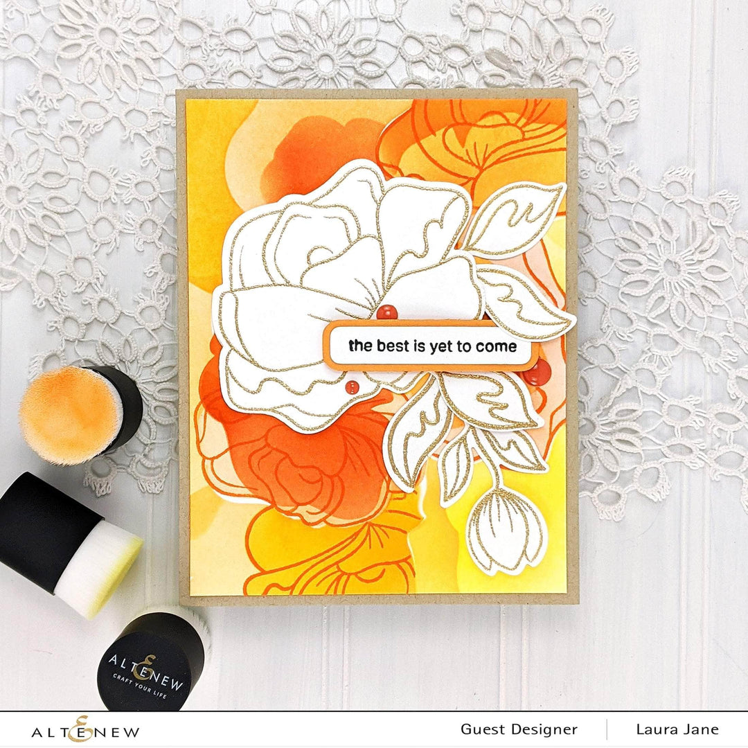 Part A-Glitz Art Craft Co.,LTD Dies Simple Roses Die Set