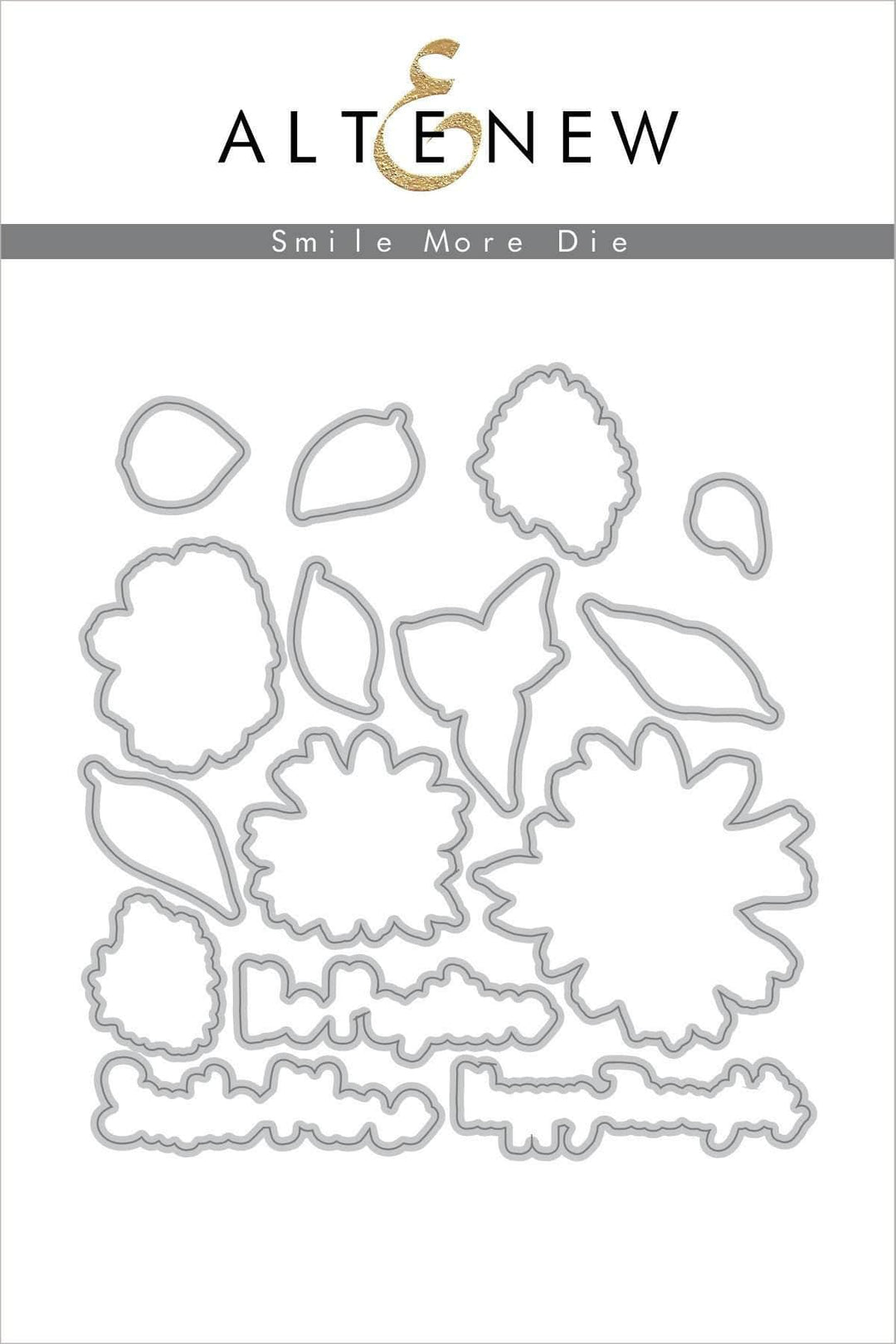Part A-Glitz Art Craft Co.,LTD Dies Smile More Die Set