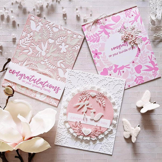 Part A-Glitz Art Craft Co.,LTD Dies Spring Fling Die Set