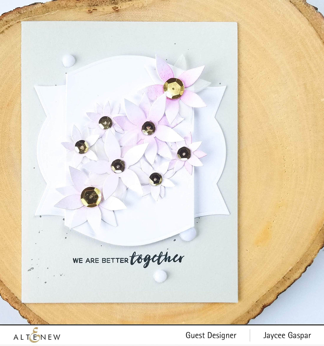 Part A-Glitz Art Craft Co.,LTD Dies Star Flower Pop-up Die Set