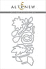 Part A-Glitz Art Craft Co.,LTD Dies Striped Florals Die Set