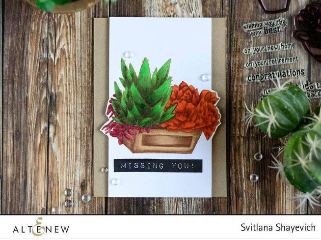 Part A-Glitz Art Craft Co.,LTD Dies Succulents Die Set