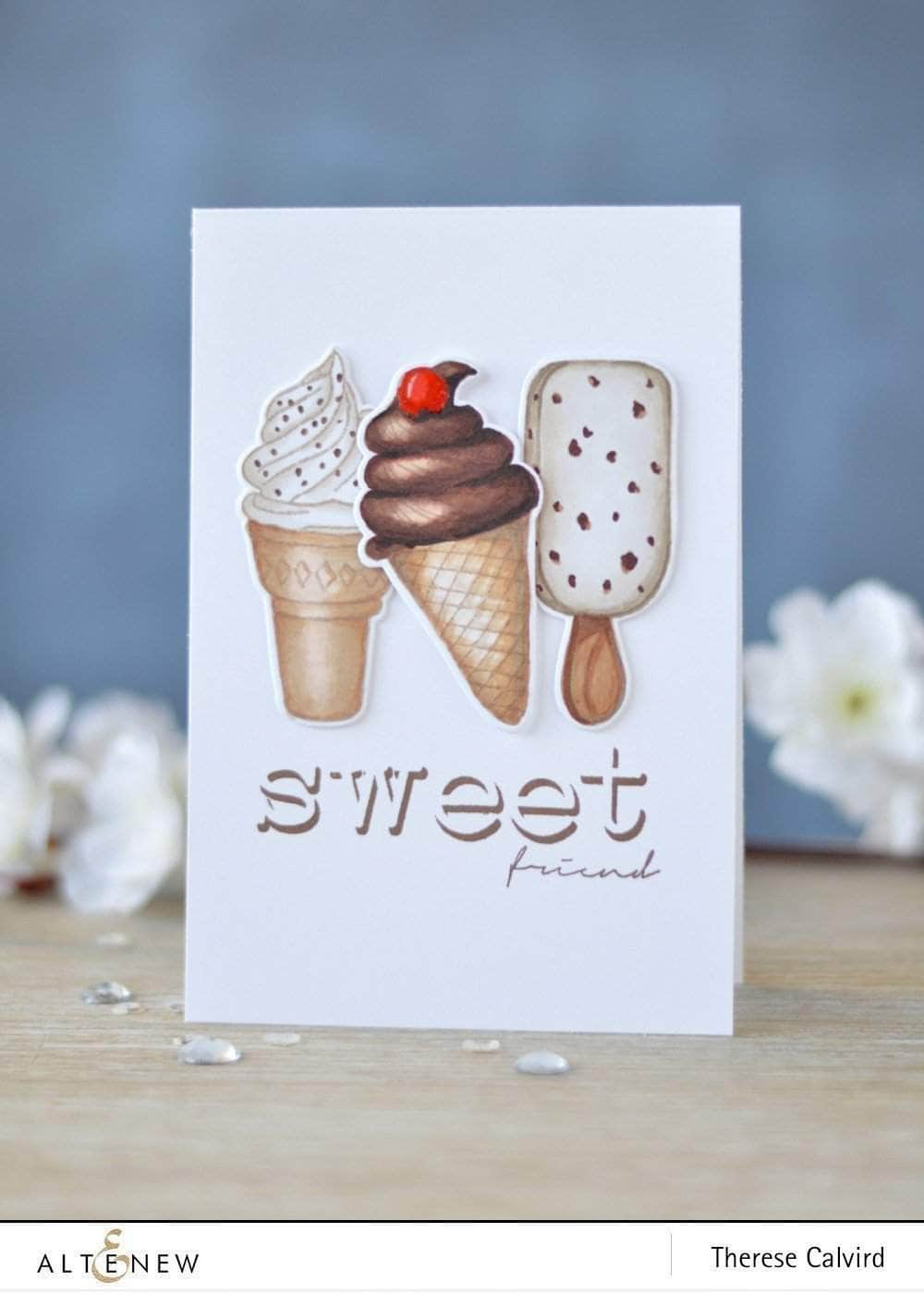 Part A-Glitz Art Craft Co.,LTD Dies Summer Swirls Die Set