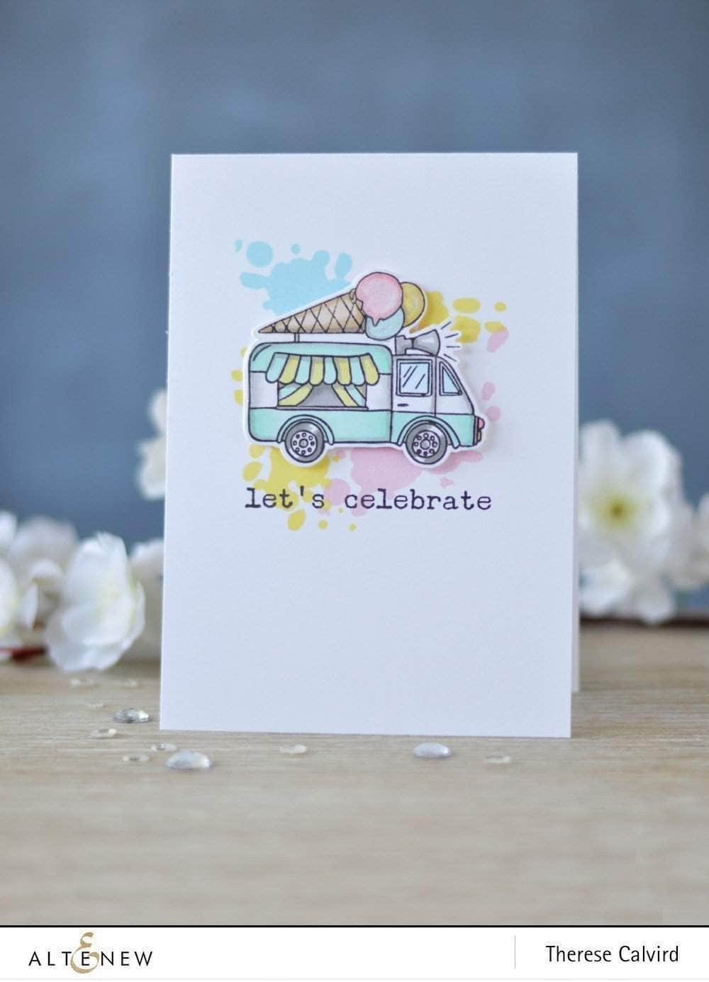Part A-Glitz Art Craft Co.,LTD Dies Summer Swirls Die Set