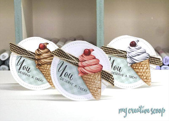 Part A-Glitz Art Craft Co.,LTD Dies Summer Swirls Die Set