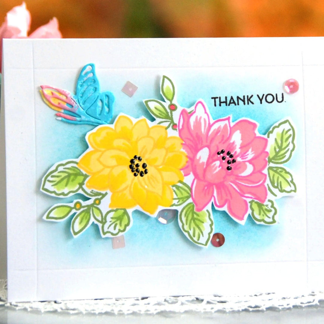Part A-Glitz Art Craft Co.,LTD Dies Sunlit Butterflies Die Set