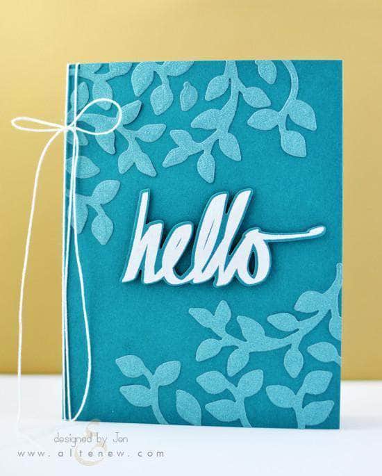 Part A-Glitz Art Craft Co.,LTD Dies Super Script Die Set