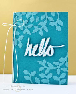 Part A-Glitz Art Craft Co.,LTD Dies Super Script Die Set