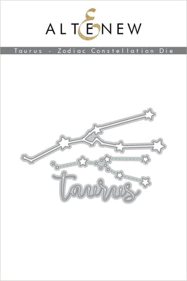 Part A-Glitz Art Craft Co.,LTD Dies Taurus - Zodiac Constellation Die Set