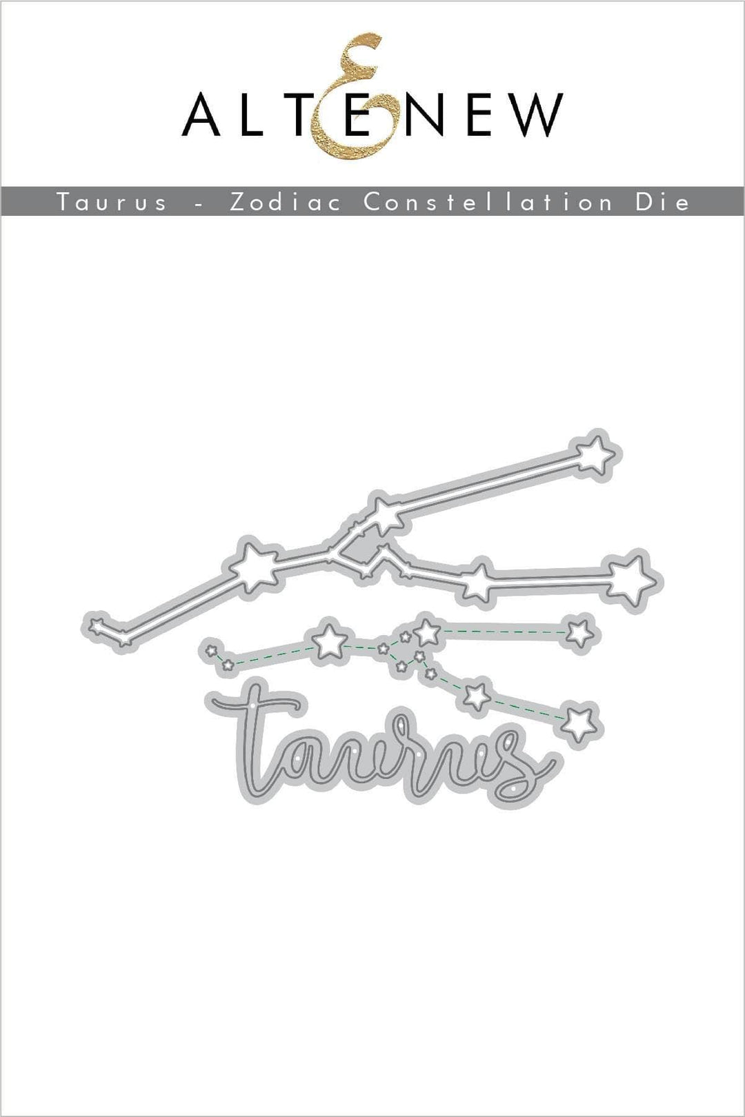 Part A-Glitz Art Craft Co.,LTD Dies Taurus - Zodiac Constellation Die Set