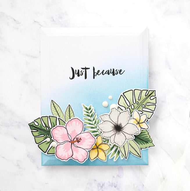 Part A-Glitz Art Craft Co.,LTD Dies Totally Tropical Die Set