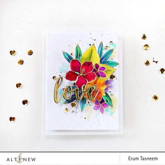 Part A-Glitz Art Craft Co.,LTD Dies Totally Tropical Die Set
