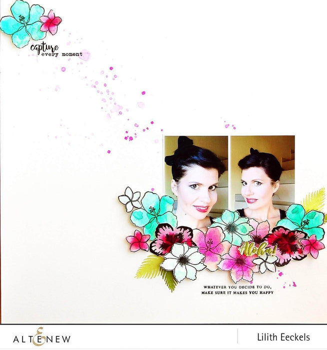 Part A-Glitz Art Craft Co.,LTD Dies Totally Tropical Die Set