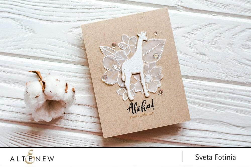Part A-Glitz Art Craft Co.,LTD Dies Totally Tropical Die Set