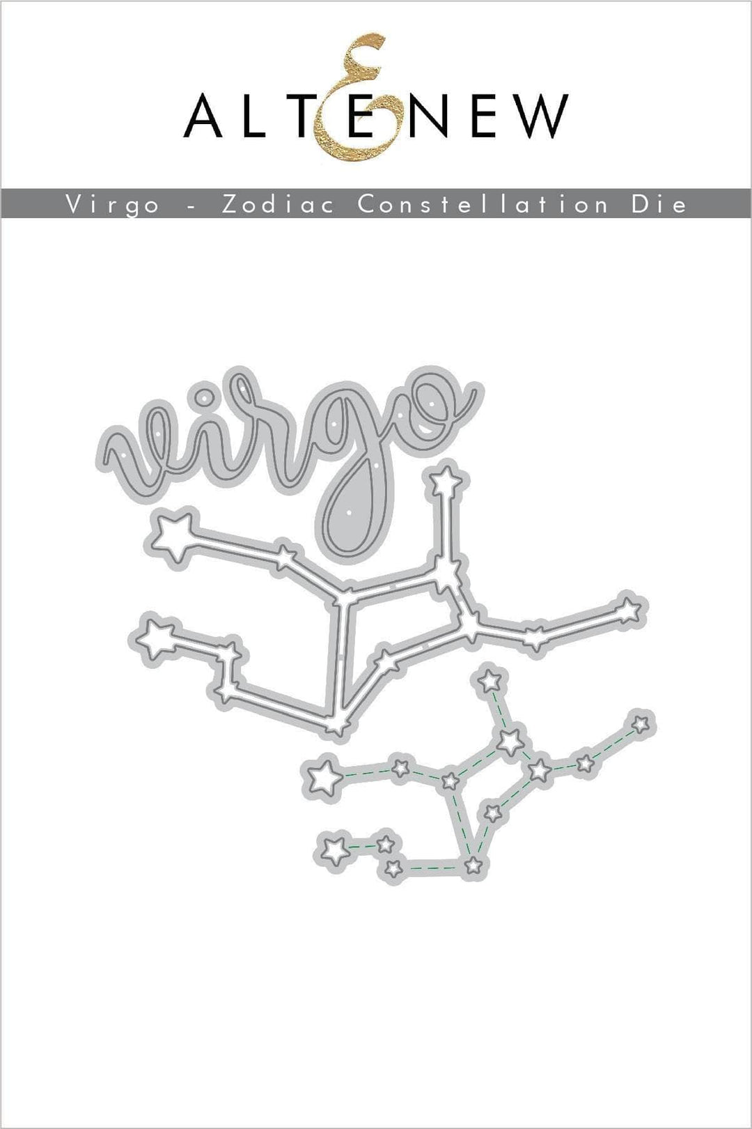 Part A-Glitz Art Craft Co.,LTD Dies Virgo - Zodiac Constellation Die Set