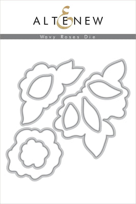 Part A-Glitz Art Craft Co.,LTD Dies Wavy Roses Die Set