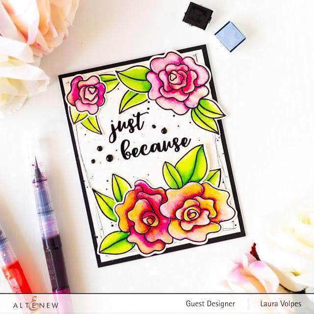 Part A-Glitz Art Craft Co.,LTD Dies Wavy Roses Die Set