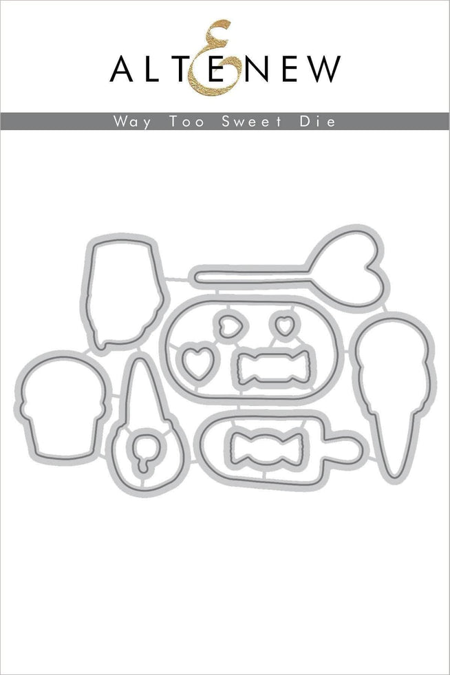 Part A-Glitz Art Craft Co.,LTD Dies Way Too Sweet Die Set